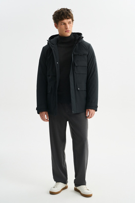 Утепленная куртка с капюшоном Urban Fashion For Men 772957003