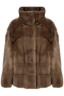 Шуба из аукционного меха норки Saga Furs