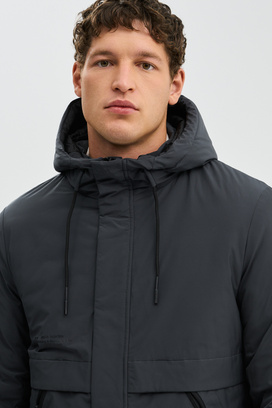 Утепленная куртка с капюшоном Urban Fashion For Men