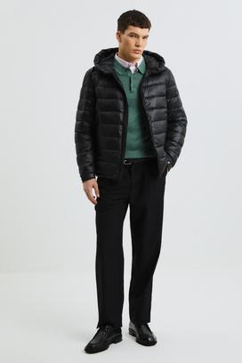 Стеганая куртка с капюшоном Urban Fashion For Men 809415003 Черный