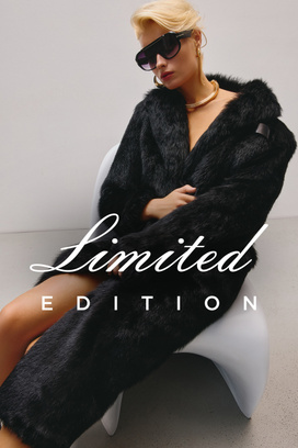 Пальто из натуральной овчины Снежная Королева. Limited Edition 795739003 Черный