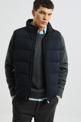 Утепленный жилет Urban Fashion For Men 809416003 Синий