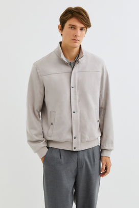 Бомбер Urban Fashion For Men 810742003 Серый