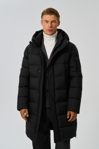 Удлиненная зимняя куртка с капюшоном Urban Fashion For Men 787388003