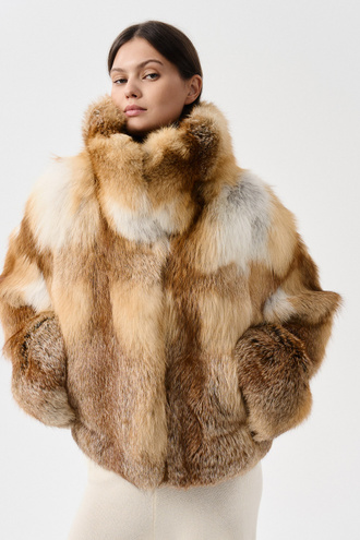 Шуба из меха лисы Fur_avenue 858301003