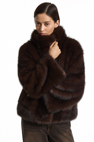 Шуба из искусственного меха Снежная королева collection 791359003