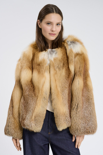 Шуба из меха лисы Fur_avenue 799461003