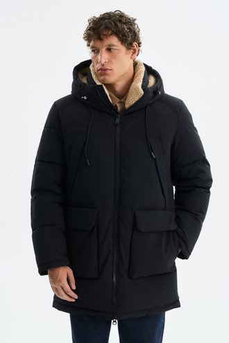 Зимняя куртка с капюшоном Urban Fashion For Men 793434003