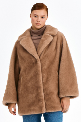 Шуба из искусственного меха Снежная королева collection 801590003