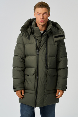 Зимняя куртка с капюшоном Urban Fashion For Men 778673003