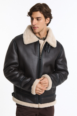 Дубленка из искусственной кожи Urban Fashion For Men 785053003