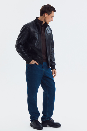 Куртка из натуральной кожи Urban Fashion For Men 800673003