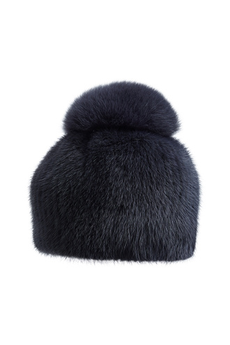 Шапка из меха норки POLINA FURS 785962003