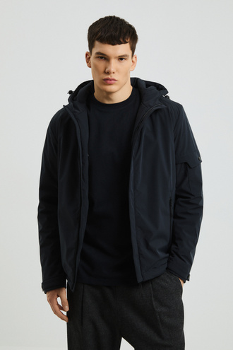 Утепленная куртка с капюшоном Urban Fashion For Men 809938003