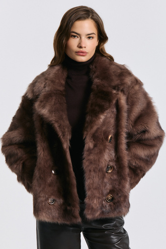Дубленка из овчины Снежная королева collection 794580003