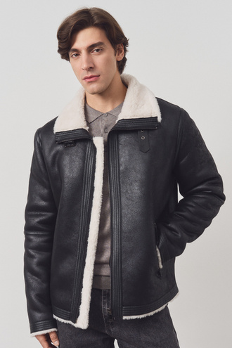 Дубленка из искусственной кожи Urban Fashion For Men 785051003